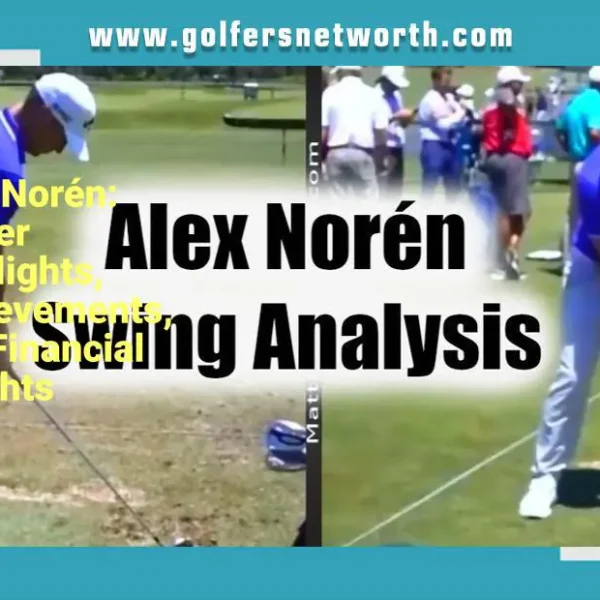 Alex Norén golf swing