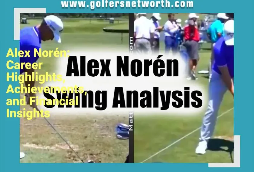 Alex Norén golf swing