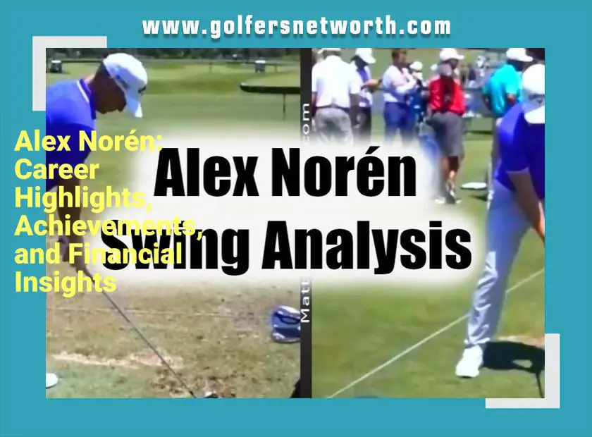 Alex Norén golf swing