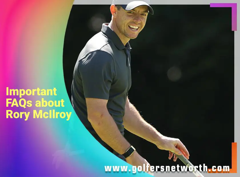 Rory McIlroy golfing