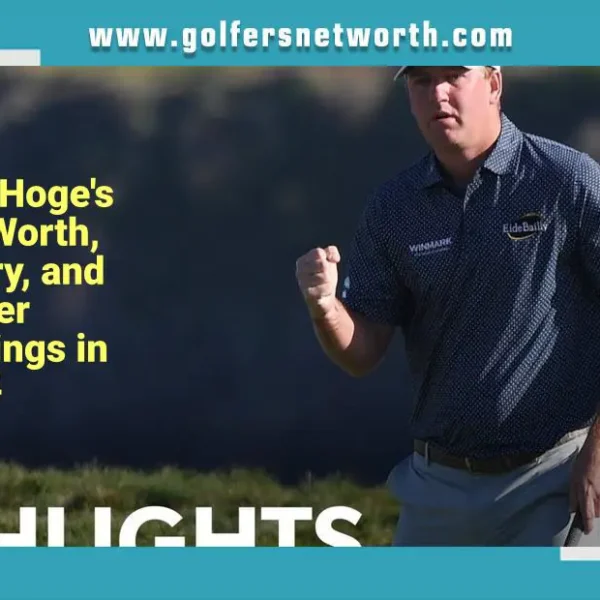 Tom Hoge PGA Tour