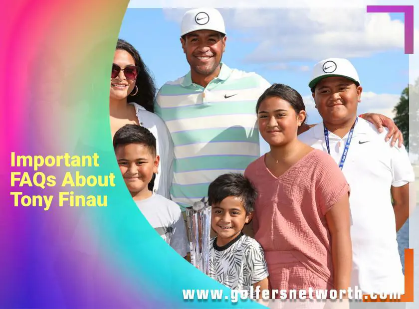 Tony Finau family