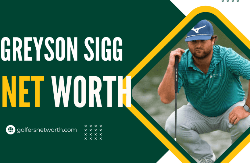 Greyson Sigg Net Worth 2024: Career Earnings, Major Wins & Achievements